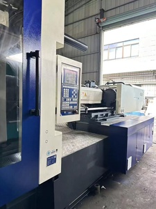 Machine de moulage par injection hydraulique horizontale d'occasion haut de gamme Haitian 530 tonnes MA5300III avec moteur PLC, pompe à vis et boîte de vitesses - Product Image 6