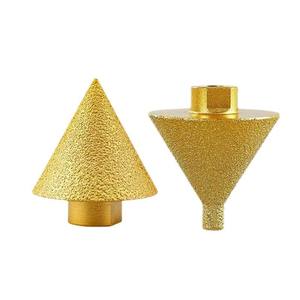 Herramienta de biselado de diamante cónica M10M14 para piezas de metal, broca de pulido de alta precisión - Product Image 4