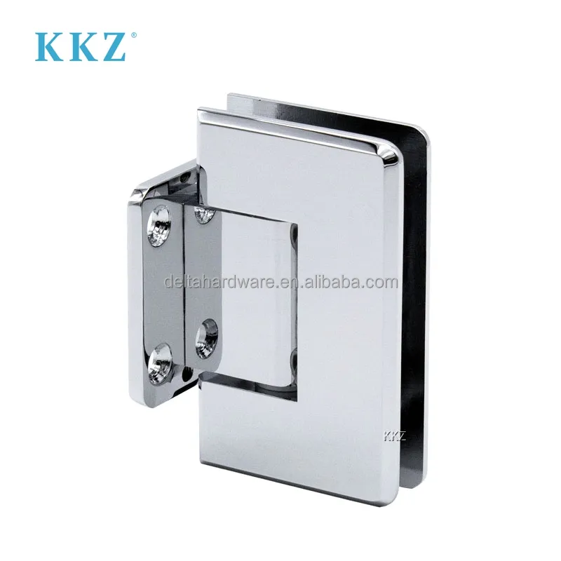 Kz बाथरूम टेम्पर्ड ग्लास दरवाजे स्टेनलेस स्टील एक्सेसरीज हार्डवेयर फ्रेमलेस शॉवर हिंग निर्माता
