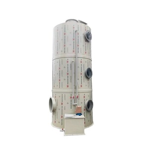 Système de purification des gaz d'échappement Nuode Spray Tower, multifonctionnel, résistant à la corrosion, traitement des brumes acides, débit de 0,5 à 1,5 m/s - Product Image 1