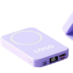 Batería Externa Magnética de Carga Rápida Más Vendida, 10000mAh 22.5W, Cargador Portátil Inalámbrico con Entrada Tipo-C y Micro USB - Product Image 5