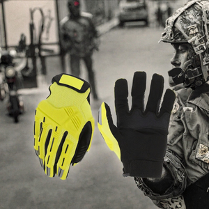 Gants d'extérieur JinTeng pour distributeur officiel, en cuir, antistatiques, protecteurs, résistants aux chocs, à doigts complets, compatibles écran tactile - Product Image 2