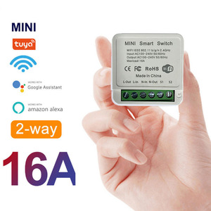 Interrupteur intelligent 16A 220V AC WiFi 2.4GHzRF433, contrôle par application intelligente Tuya, automatisation domestique à distance - Product Image 5
