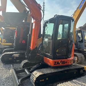 Excavadora Usada Original de Japón Hitachi Zx55, Mini Excavadora Usada Zx110 de 5.5 Toneladas, Excavadoras Usadas Hitachi Zx70 Zx75 Zx120 Zx200 - Product Image 1