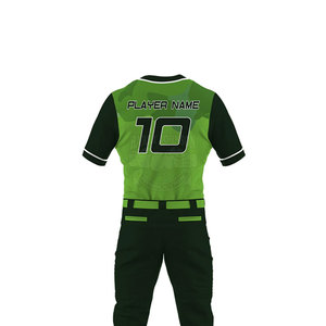 Conjunto de Pantalón y Jersey Deportivo Transpirable de Primera Calidad, Precio al por Mayor, Uniforme de Béisbol Personalizado, MOQ Bajo para Equipos - Product Image 4