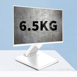 <span class=keywords><strong>Soporte</strong></span> de Brazo Ajustable para <span class=keywords><strong>Monitor</strong></span> VESA 75x75 100x100 para Pantalla POS de 13-24 Pulgadas, PC Todo en Uno, Negro/<span class=keywords><strong>Blanco</strong></span> + Inclinación de +75 Grados - Product Image 1