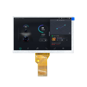 หน้าจอ IPS TFT ขนาด 7 นิ้ว ความละเอียด 1024*600 RGB IPS ป้องกันแสงสะท้อน แผงควบคุมบ้านอัจฉริยะ IoT พร้อมหน้าจอ LCD แบบ CTP - Product Image 3