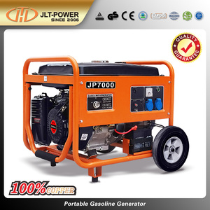 Generador de Gasolina <span class=keywords><strong>Kena</strong></span> KN 6500 de 4 Tiempos, 6kW, 110V CA, Trifásico, 50/60Hz, Uso Industrial, Tanque de Combustible de 15L, 212cc, Arranque Manual/Eléctrico - Product Image 1