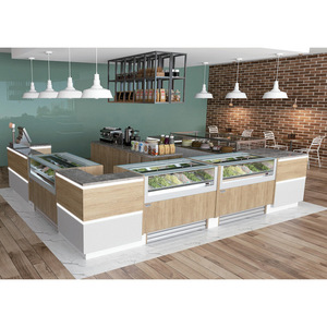 Commercial Large Capacity Gelato Ice Cream <b>Display</b> <b>Case</b> Vertical Single Temperature Air Cooled Stainless Steel Freestanding - Product Image 3