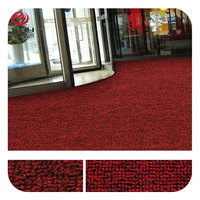 Moquette en rouleau bon marché, boucle de niveau, poils longs, moquette en rouleau colorée, moquette murale à mur