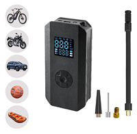 Portable Wireless Electric Bike Pump Outdoor Pocket Mini Bicycle air Pump Tire Inflator for Tire Quick Setup