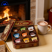 Meilleur prix, fournisseur chinois, accepte les commandes personnalisées, chocolat chaud sucré de qualité supérieure, collation de luxe, chocolat en vrac, délicieux chocolat chaud, boîte cadeau
