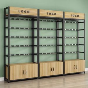 Personalizado para la tienda Escaparate Exhibición Boutique Estantes Salón de belleza Muebles Tienda Vitrina Vitrinas de madera - Product Image 3