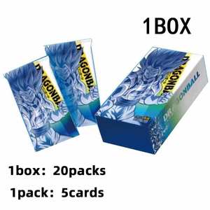 Cartes Flash Dragon Balls SSR d'Anime Japonais Saiyan Vegeta TCG Cartes à Collectionner Rares Cartes de Combat Boîte Booster pour Cadeaux Jouets - Product Image 4