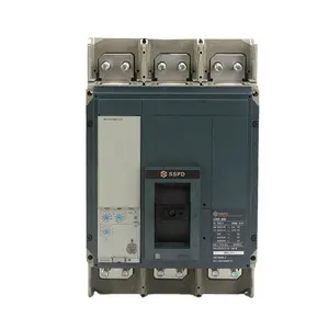 CE approved electrical breakers MCCB 3P 800A 1250A 1600A AC molded case circuit breaker