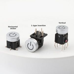 180degree SMD SMT 6*7.<strong>2</strong>/6*9/7*7/8*8/12*12 mm Circular <strong>LED</strong> <strong>Tact</strong> <strong>Switch</strong> 6x7/6x9/7x7/8x8/12x12 mm Illuminated Tactile <strong>Switch</strong> - Product Image 3