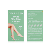 Crème dépilatoire à base de plantes DEAR SEED, parfum naturel, corps, jambes, bras, aisselles, bikini, rapide, douce, pour peaux sensibles
