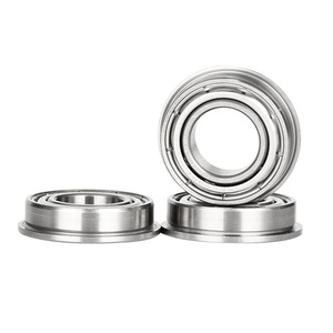 Rodamiento de Bolas de Ranura Profunda Seyoo 10x19x5mm de Acero Inoxidable con Brida, Sellado ZZ, Métrico P0 para Fabricación de Equipos de Fitness - Product Image 2
