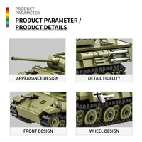 Ensemble de blocs de construction lanceur de missiles mobiles Al 638 pièces, jouet de construction d'armes tactiques MOC de niveau professionnel, briques emboîtables