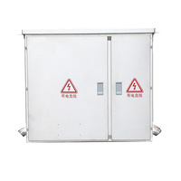Boîte Distribution Électrique 3 Phases Extérieure, Intégrée avec Compteur et Serrure, Distribueur Étanche pour Extérieur