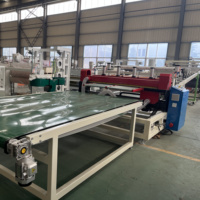 Équipement d'extrusion automatique de feuilles de PVC transparentes souples pour tapis de table imperméables