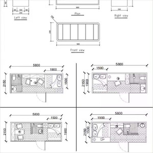 Casa Cápsula Espacial Personalizada de Bajo Costo con Aislamiento Solar, Insonorización y Estructura de Acero Resistente al Viento - Product Image 6
