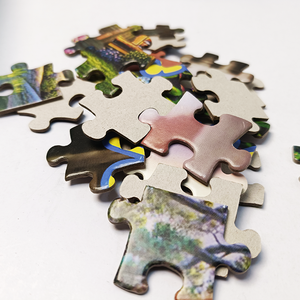 Échantillon gratuit jouet en papier de conception personnalisée, Puzzle de <span class=keywords><strong>jeux</strong></span> pour adultes 100 500 1000 2000 pièces Puzzle pour enfants - Product Image 1