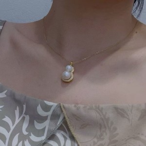Nuevo Collar con Colgante de Perla Tahitiana Natural, Estilo Retro Lujoso, Plata de Ley S925 con Microincrustaciones, Cadena de Plata de Lujo, Regalo - Product Image 2