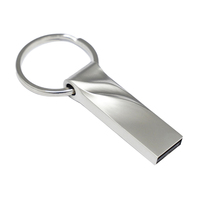 Clé USB Métallique Personnalisée à Prix d'Usine pour Cadeaux d'Entreprise, Clé USB 2.0 Haute Vitesse 8 Go 16 Go 32 Go 64 Go