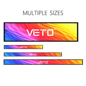 Veto 46.6 inch quảng cáo kỹ thuật số Kệ cạnh siêu rộng màn hình LCD kéo dài thanh hiển thị cảm ứng màn hình cho siêu thị - Product Image 5