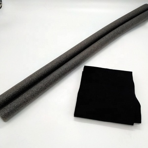 Balayages de porte réglables 34 pouces toile noire butée de porte double coupe-vent anti-bruit bloqueur de <span class=keywords><strong>brise</strong></span> de fenêtre - Product Image 2