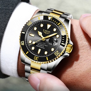 Montre LUIK, marque haut de gamme, mode, montre de plongée pour homme, étanche, date, montre de sport, montre à quartz pour homme, Relogio Masculino - Product Image 4