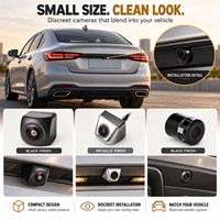 Caméra de recul universelle pour voiture, petite taille, réglable, AHD CVBS 720P/1080P, vision nocturne IR, étanche IP69K