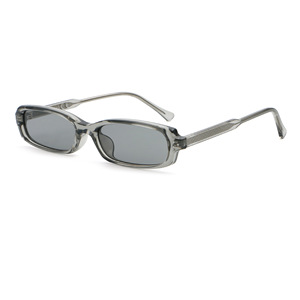 Gafas de Sol Retro Clásicas con Logotipo Personalizado, Protección UV400, Diseño de Marca, Montura Rectangular Pequeña de PC+CP, para Hombre y Mujer - Product Image 1