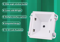 Module de scanner de codes-barres de bureau USB RS232 TTL 2D 1D avec source lumineuse CMOS, paiement Alipay intégré, lecteur de code QR en stock