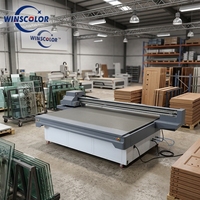 Impresora UV Digital de Cama Plana para Madera y Vidrio de Formato Grande, Industrial, del Fabricante