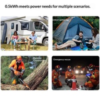 Centrale Électrique Portable Extérieure à Énergie Solaire MPPT 1200W 1024Wh Onde Sinusoïdale Pure Batterie LiFePO4 1500W de Pointe RV Port Type-C