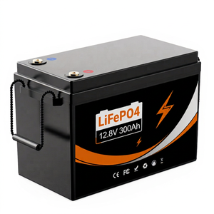 แบตเตอรี่ LiFePO4 12V 300Ah ของสหรัฐอเมริกา ชุดแบตเตอรี่ลิเธียมไอรอนฟอสเฟตแบบชาร์จได้ 12.8V 6000+ รอบการใช้งานแบบ Deep Cycle สำหรับระบบพลังงานแสงอาทิตย์ - Product Image 1