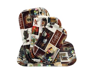 Mini vassoio da portata personalizzato con stampa completa Plateau <span class=keywords><strong>Des</strong></span> pizze - Product Image 3