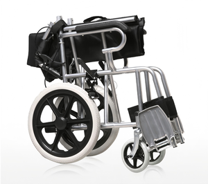 Sedia a Rotelle Manuale Pieghevole Leggera 2026, Ultima Versione, con Braccioli Regolabili <span class=keywords><strong>e</strong></span> Rimovibili - Product Image 3