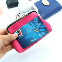 Dompet Koin PU Ganda Baru Model Ms Zero, Tas Kecil Warna Cerah dan Segar, Grosir Tersedia