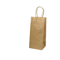 Sac en papier kraft brun personnalisé, imprimé, écologique, classique, laminé, avec votre propre logo, pour la restauration à emporter