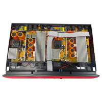 Amplificateur de puissance 4 canaux 400W * 4 1U amplificateur de classe D amplificateur de système Audio professionnel