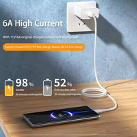 Cable de Carga Rápida para Teléfono Móvil de 1M 2M, Cable USB C, Cable de Carga Súper Rápida, Cable USB a Tipo C, Cable de Datos para Teléfono Móvil
