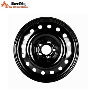 Wheelsky Factory Direct 785709 17 Inch 17x7.0 Black 5x114.3 Steel Car <b>Wheel</b> 785709 17 Inch <b>Wheel</b> 785709 - Product Image 2
