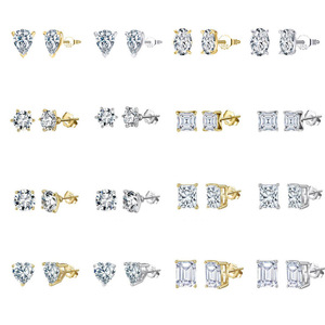 Anillo de Compromiso SGARIT con Corte Princesa y Certificado IGI, Oro Blanco de 14K, Diamante Cultivado en Laboratorio de 1ct 5mm - Product Image 4