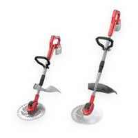 Tondeuse à gazon sans fil 21V, batterie lithium, débroussailleuse haute puissance, machine de désherbage pour jardin domestique avec pack de 10 cellules