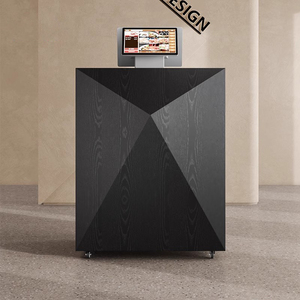 Mostrador de Recepción de Superficie Sólida Personalizado de Estilo Moderno de Primera Calidad en Oferta <span class=keywords><strong>para</strong></span> Oficinas - Product Image 6
