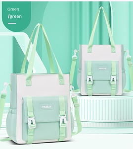 अल्ट्रा-लाइट लुभावनी वाटरप्रूफ पॉलिएस्टर आधुनिक ज्वार कूल ट्यूटोरियल बैग जूनियर हाई प्राइमरी स्कूल के छात्र एकल कंधे - Product Image 3