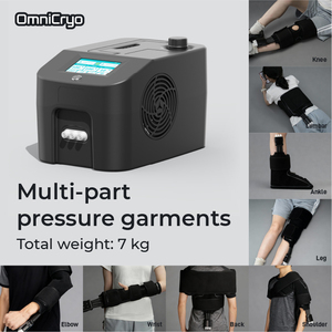 Mesin Terapi Kontras Kompresi Pneumatik Mesin Terapi Fisik Layar Sentuh 4,3 Inci Antarmuka Kontrol Digital - Product Image 5